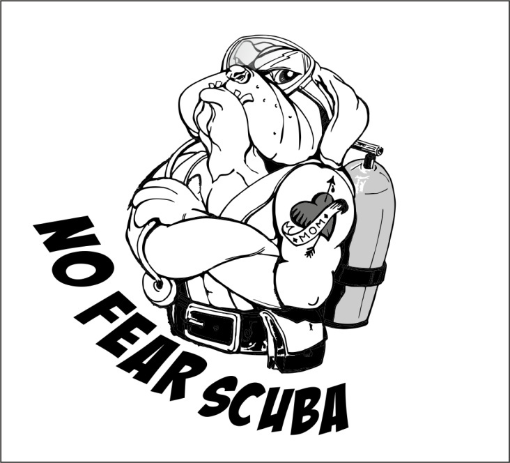 alternative Logo Design Scuba School