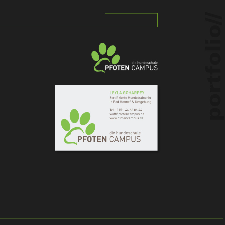 Corporate Design // pfoten campus