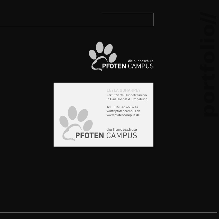 Corporate Design // pfoten campus