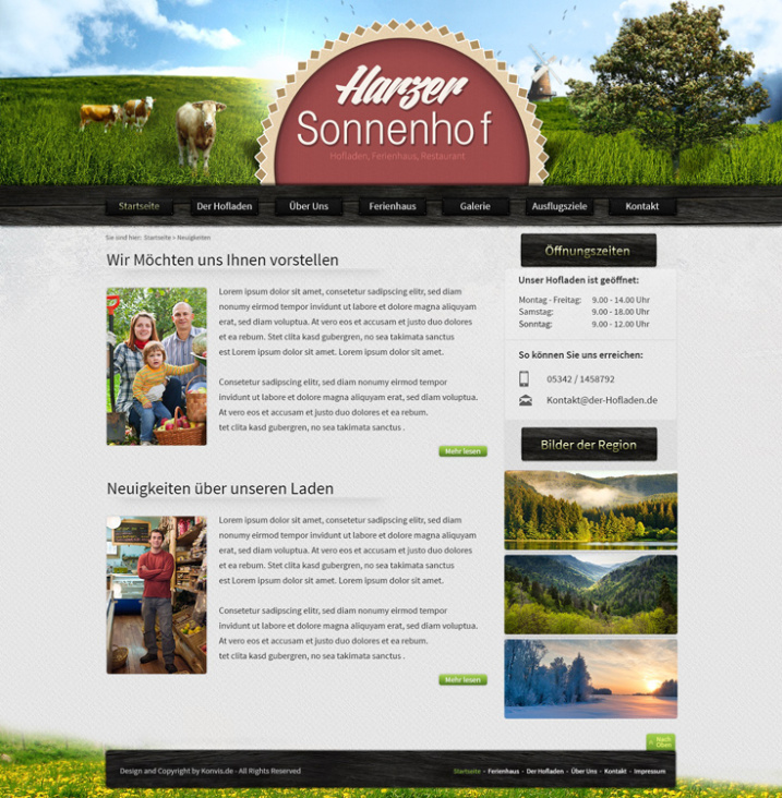 Harzer Sonnehof – Gesamte Ansicht