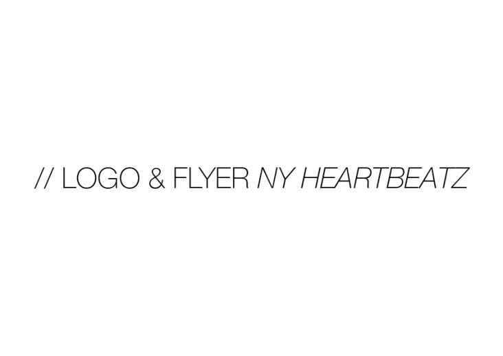 // LOGO & FLYER DESIGN_New York Heartbeatz, Wuppertal