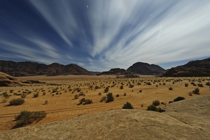 Wüste[n]Landschaft  :::  Wadi Rum