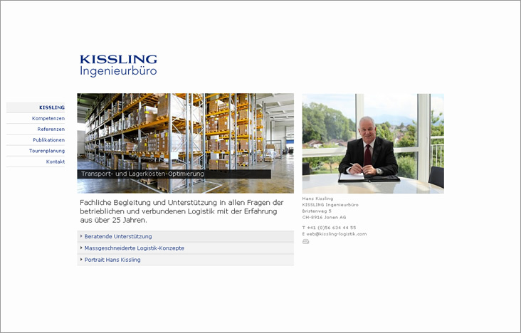 KISSLING Ingenieurbüro, Logistikberatung, Jonen (AG)