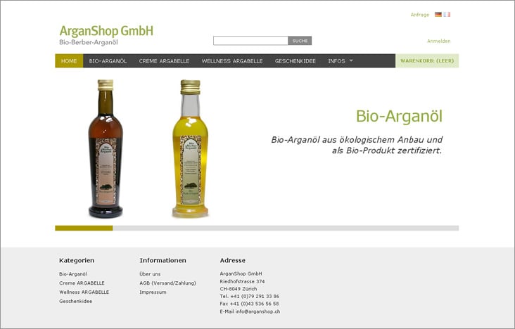 ArganShop GmbH, Zürich