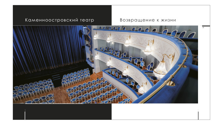 Ernest Bisaev  Das Buch über die Geschichte und Rekonstruktion von dem „Kamennoostrovsky Theater, Layout und Fotografie, 2013