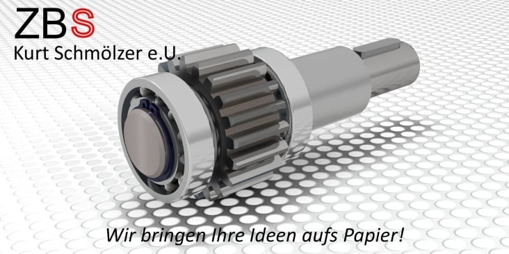 Darstellung einer Zwischenwellenbaugruppe