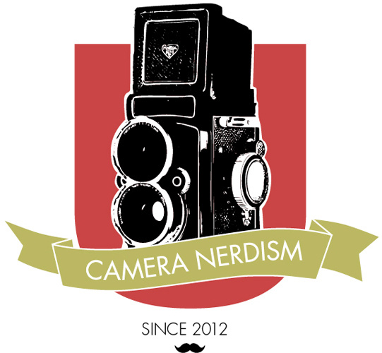 Logoentwurf für den Webshop „Camera Nerdism“