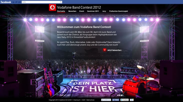 Vodafone Band Contest 2012 Visual