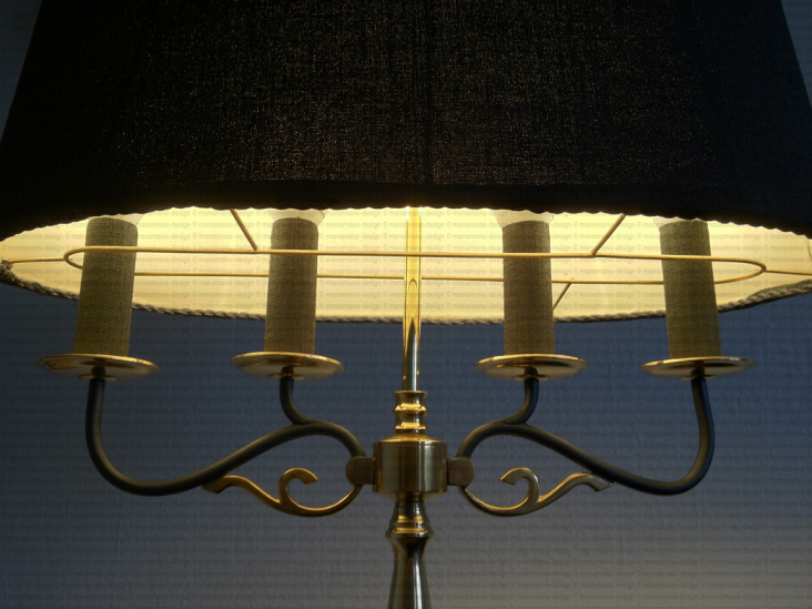 LED Stehlampe-Detail