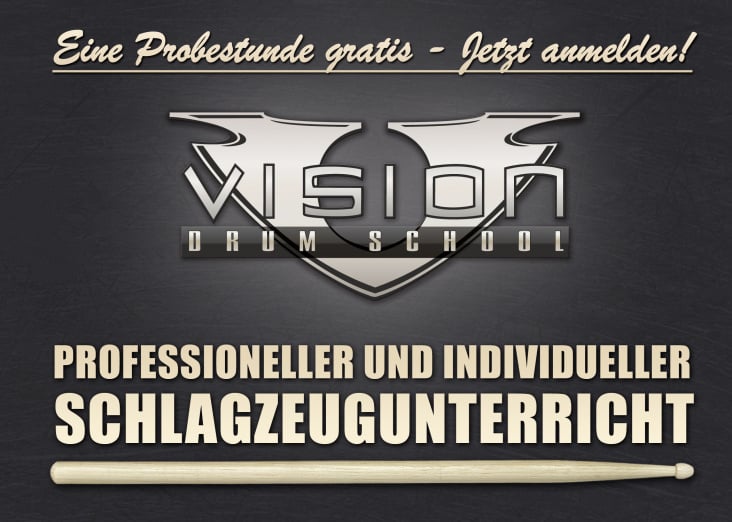 Vision Drumschool Flyer