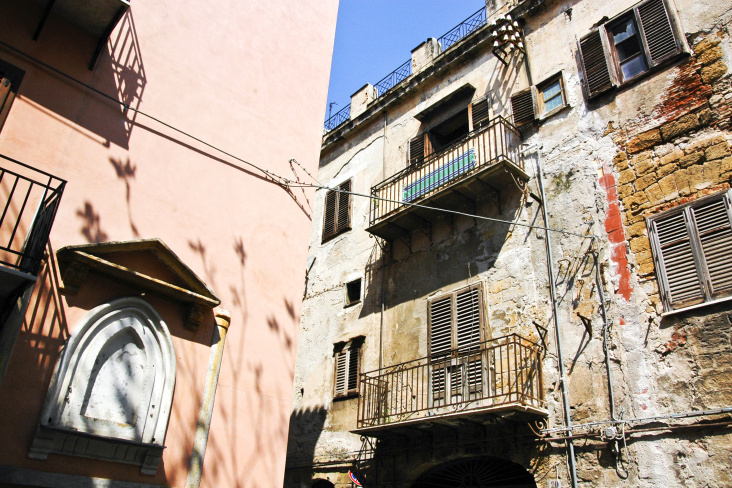 Palermo – Antique city center – Sicily – Italy