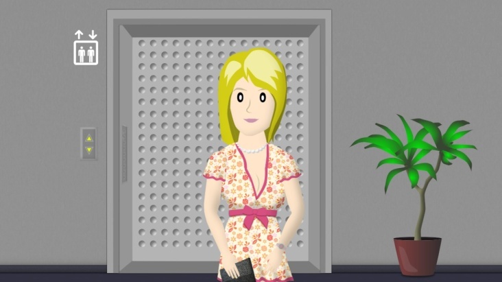 Blond mit Sicherheit