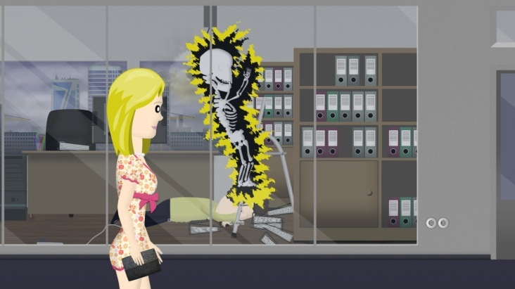 Blond mit Sicherheit