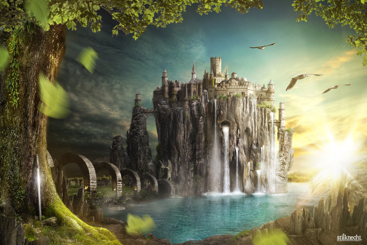 „Ancient town“ (publiziert in der Practical Photoshop 12/2013)