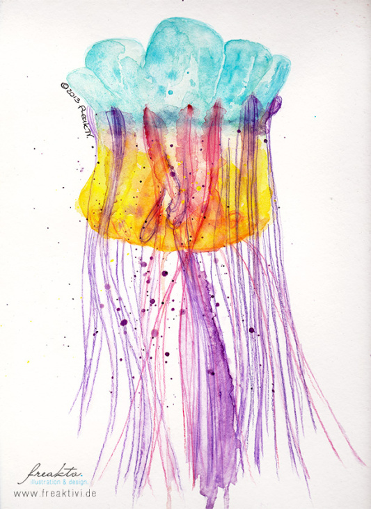 Colorful Jellyfish #3