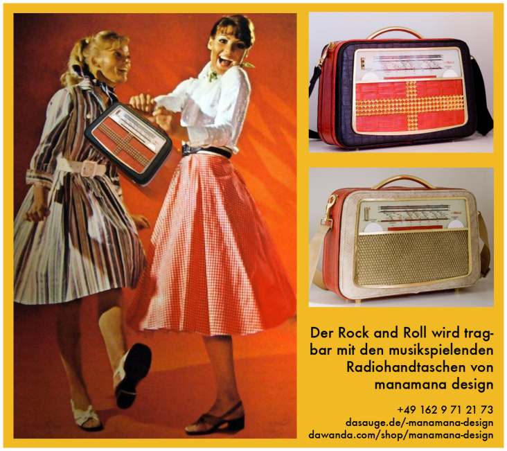 Modifizierte Original Loewe Werbung manamana design