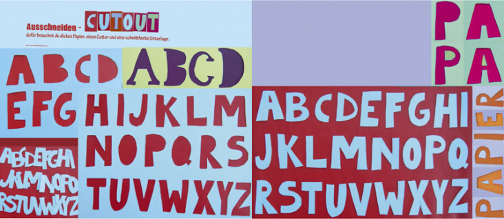 CUTOUT – Typografie für Kinder