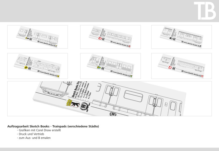 Sketch Books – Trainpad Berlin
