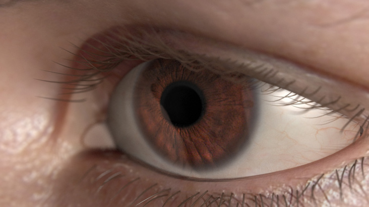 3D Auge für Werbefilm