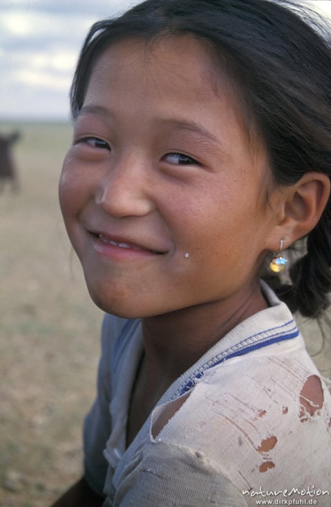 Mädchen, Mongolei
