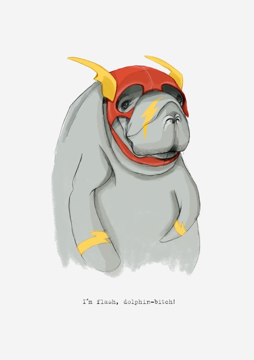 the flash dugong