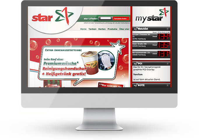 star Tankstellen – Website der Tankstellenkette | TYPO3