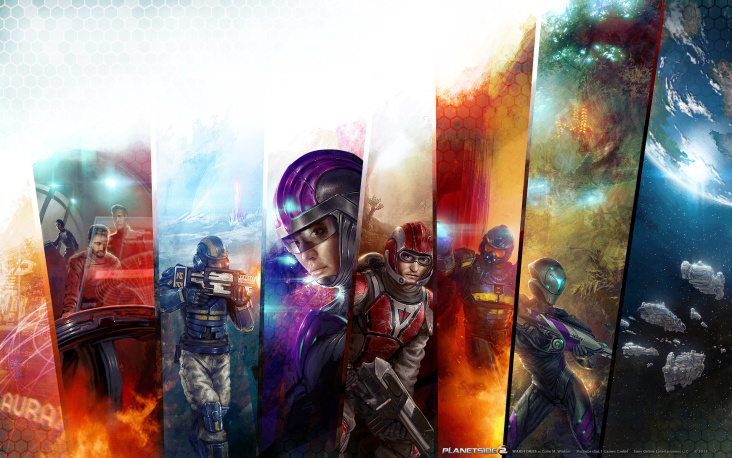 PlanetSide 2 – WarStories, Teaser-Illustration