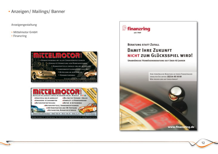 Flyer Mittelmotor & Finanzring