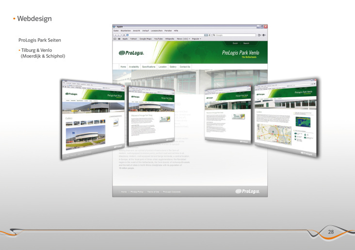 Webdesign – Prologis