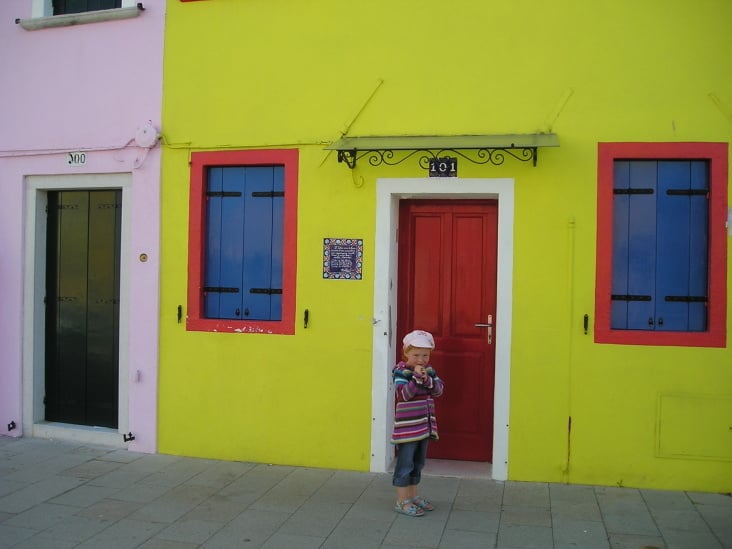 Burano, buntes Haus 1