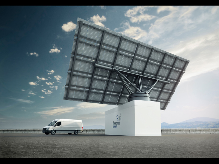 3D-Visualisierung der Power Solaranlage