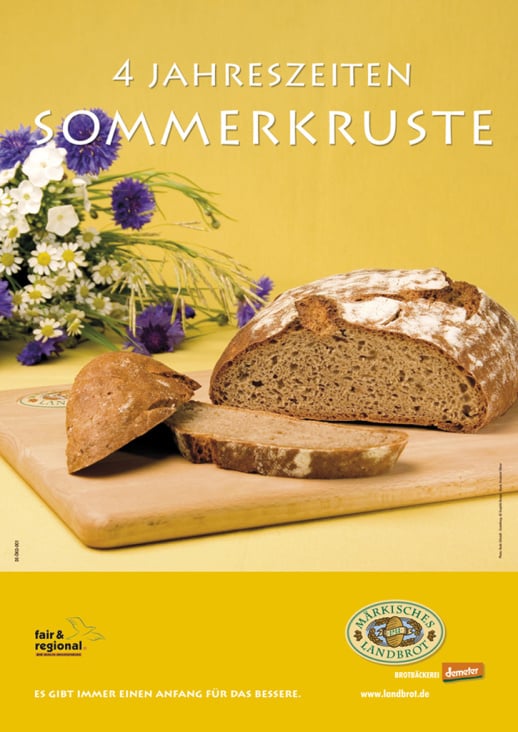 A3 Plakat Saisonbrot Sommerkruste