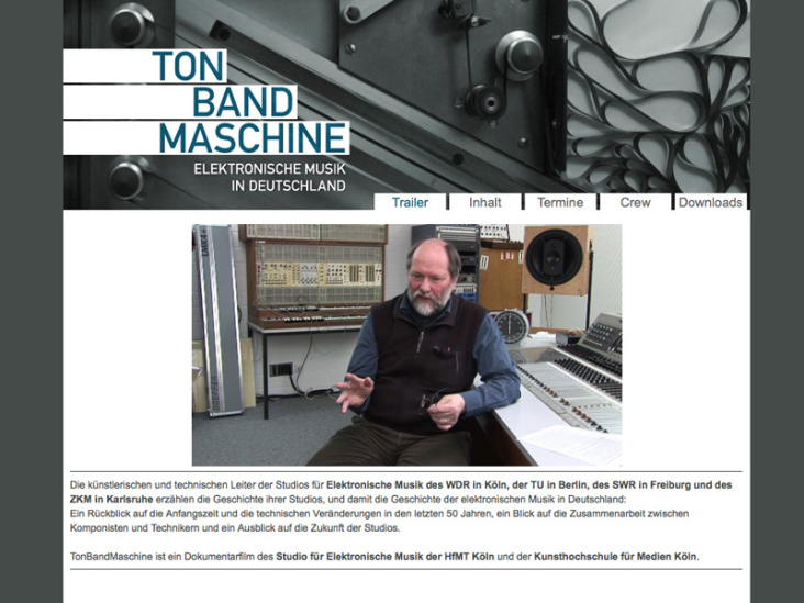 Ton Band Maschine: Website
