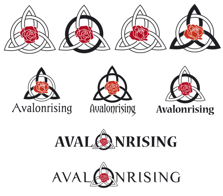 Entwürfe Firmenlogo Avalonrising