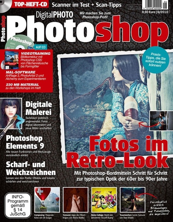 DigitalPHOTO Photoshop 06/2010, Artikel: Jäger des Wischfingers