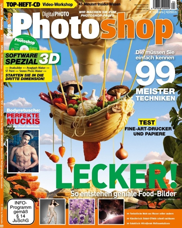 DigitalPHOTO Photoshop 04/2011, Artikel: 10 von 99 Meistertechniken