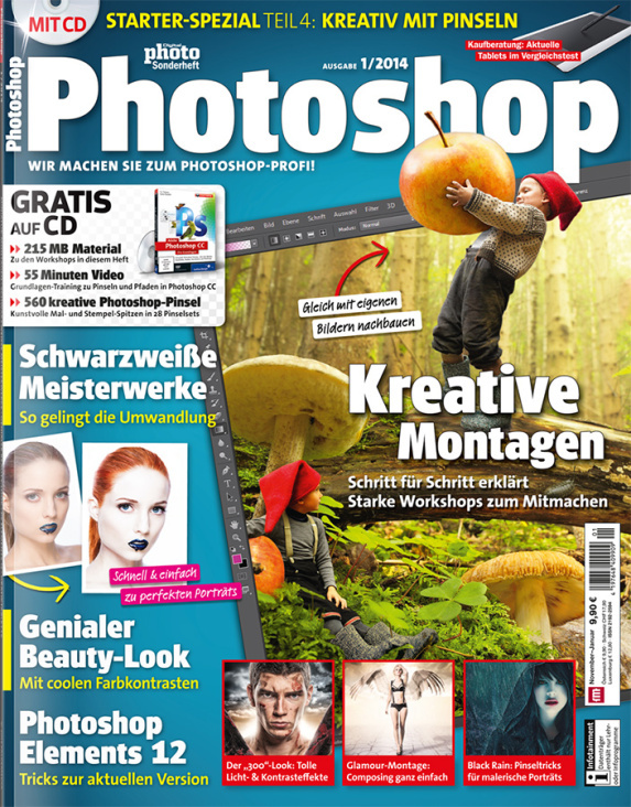 DigitalPHOTO Photoshop 01/2014, Showroom: Die Sturmtänzer