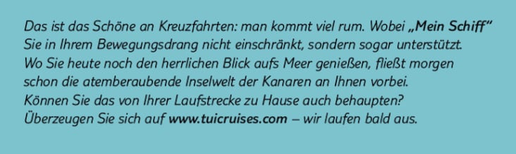 4 TUI Cruises Jogger Text