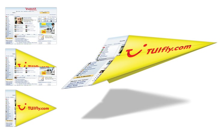Papierflieger für TUIfly