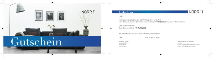 Gutschein Norr11