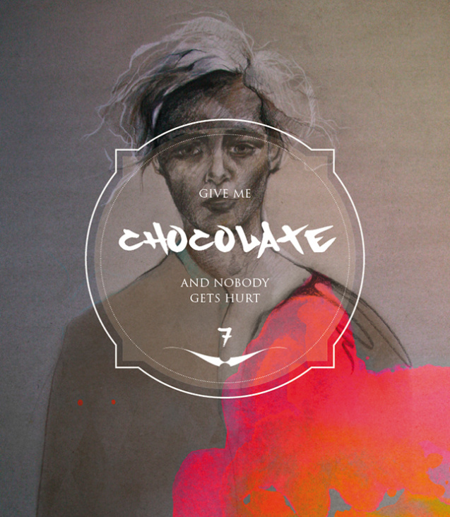 olga antonava Zeichnung & Layout „Schokoladenverpackung“