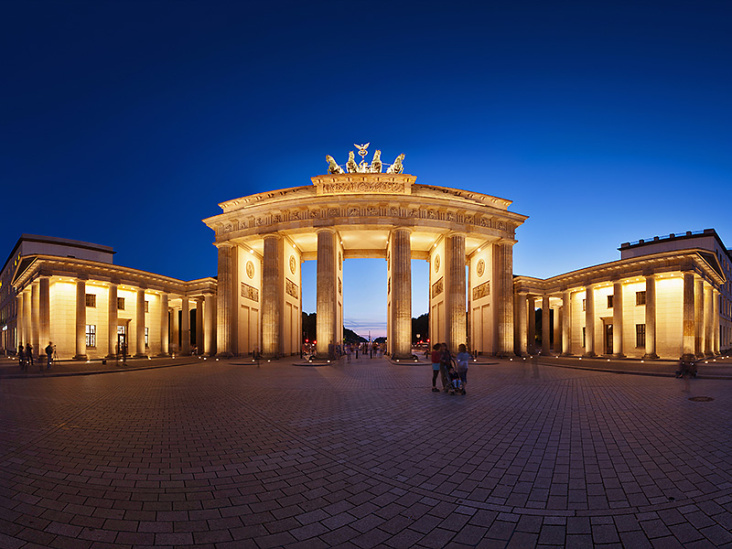 Brandenburger Tor Berlin – Blaue Stunde