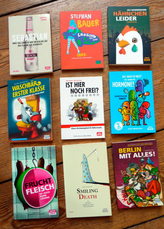 Diverse Bücher Satyr Verlag