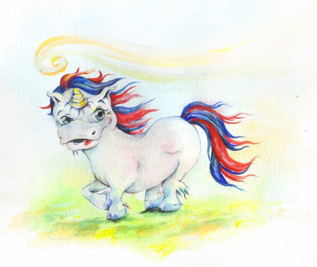 Kleines Einhorn