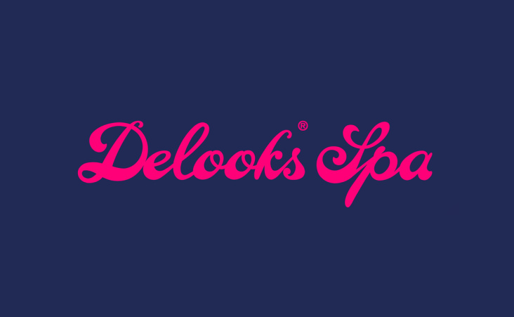 Delooks & Delooks Spa, logos for a beauty center in La Palma