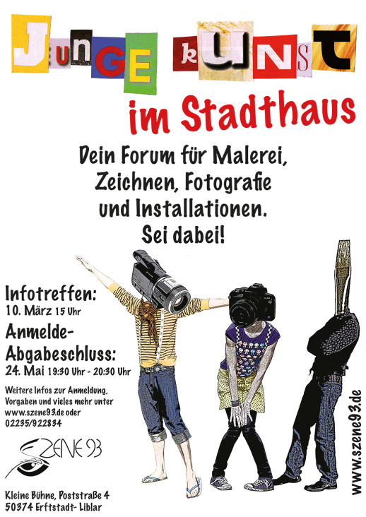 Plakat des Aufrufes zur Ausstellung