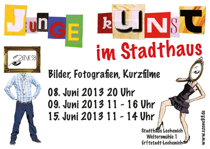 Flyer der Ausstellung