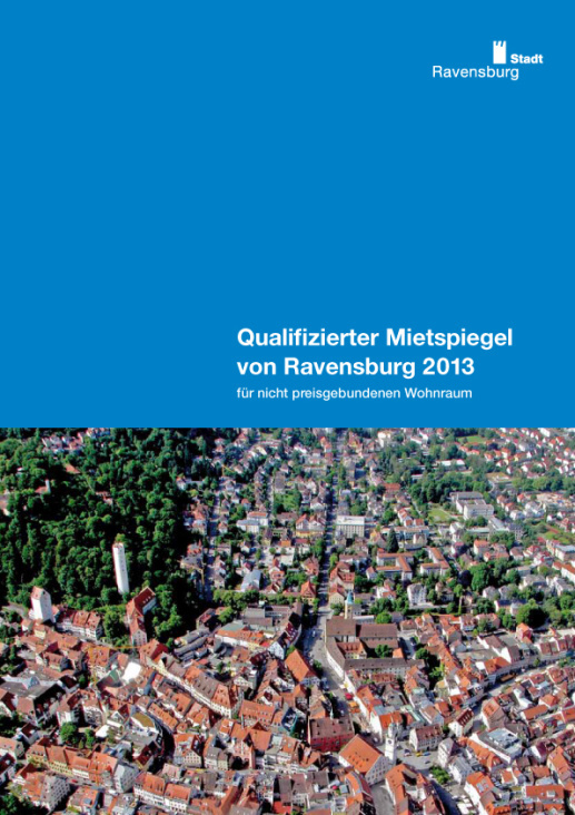 Mietspiegel der Stadt Ravensburg / Broschüre 2013