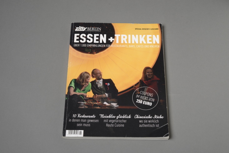 Essen + Trinken – Cover