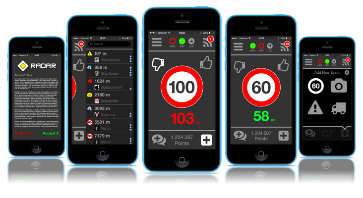 Tomeks Lab – iOS-App – Traffic Warnings – 2013-2014